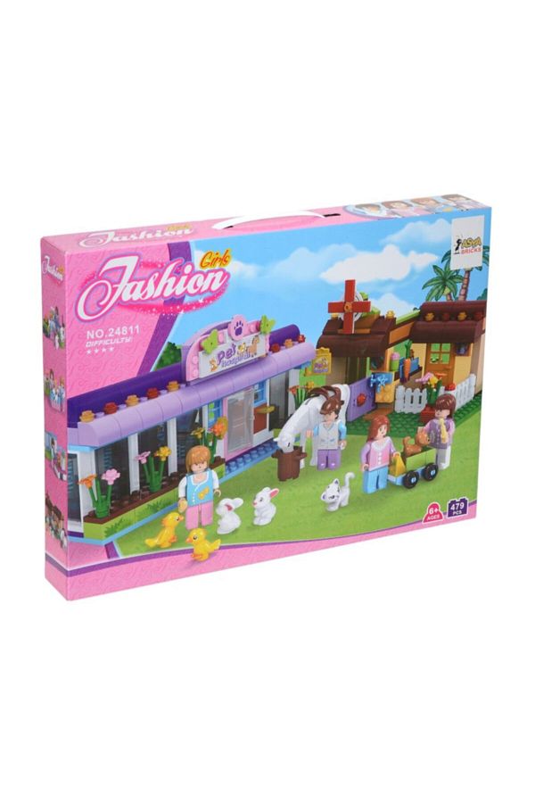 Asya Oyuncak 24811 Model Girls Fashion Lego Set 479 Pieces Trendyol