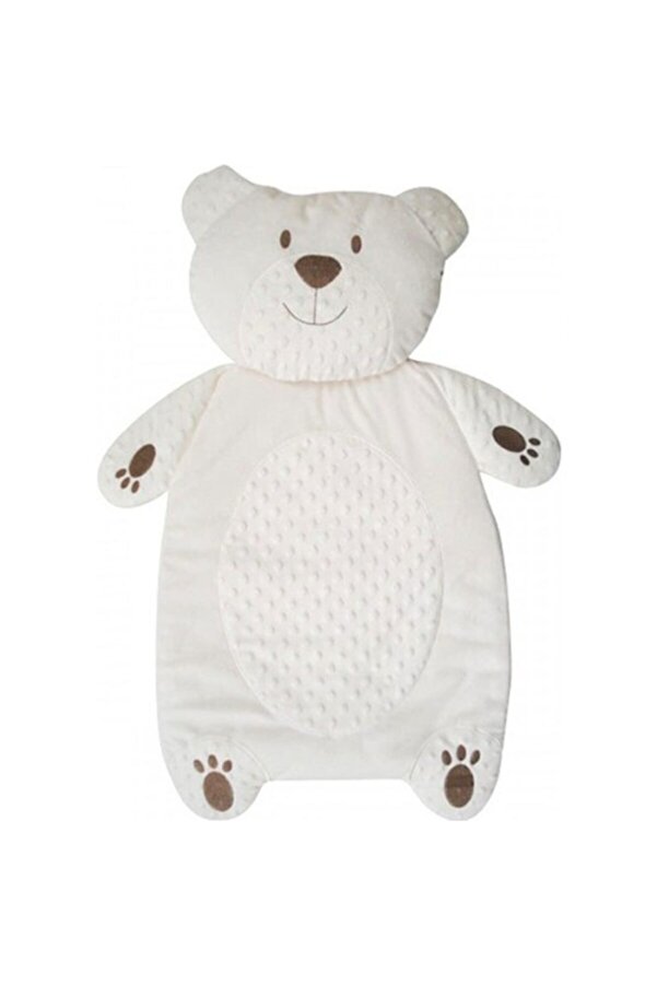 Hergünİndirim Beyaz Ayıcıklı Alt Açma Minderi