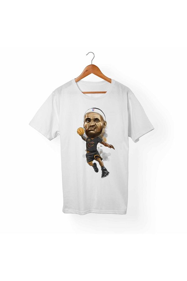 Alfa Tshirt White Lebron James T Shirt Trendyol