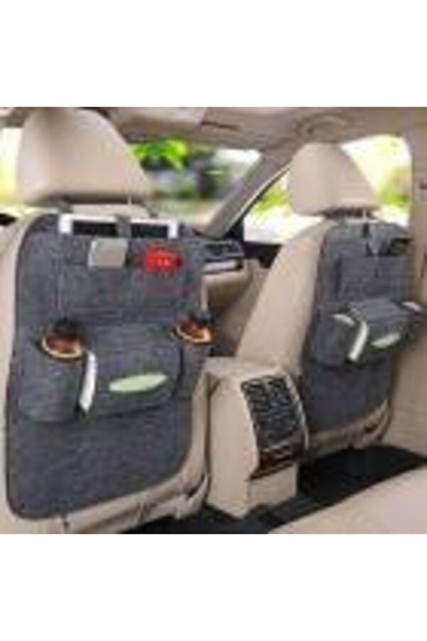 Ankaflex Araba Koltuk Arkası Eşya Düzenleyici Bagaj Düzenleyici Organizer Keçe Çanta Kılıf Oto Araç Aksesuar