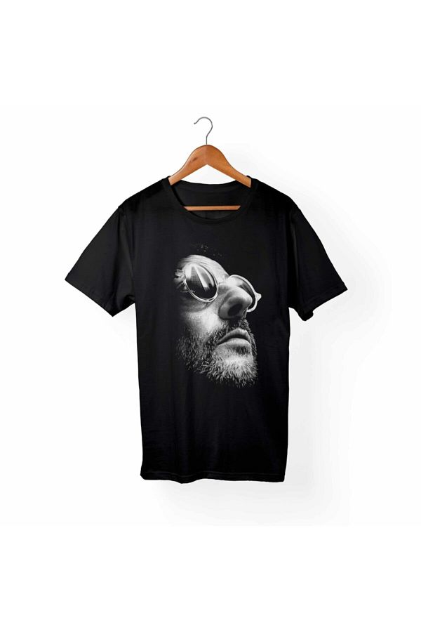 Alfa Tshirt-Unisex Black Printed Cotton Large Size T-Shirt 1