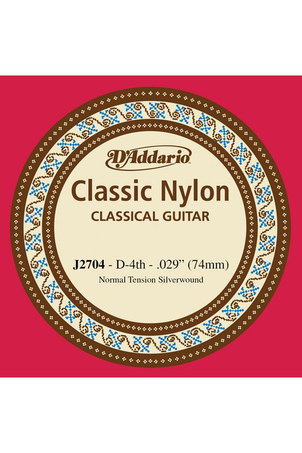 Daddario-Daddarıo Classical Guitar Single String, Classic Nylon, Normal Tensı J2704 1