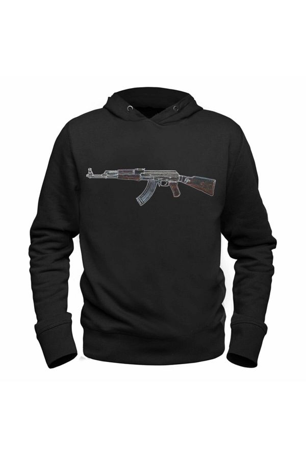 Alfa Tshirt Unisex Black Captain America Hooded Sweatshirt Trendyol
