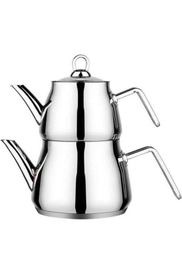 Amboss-Oregon Medium Size Steel Handle Teapot Set Ore-6299 1