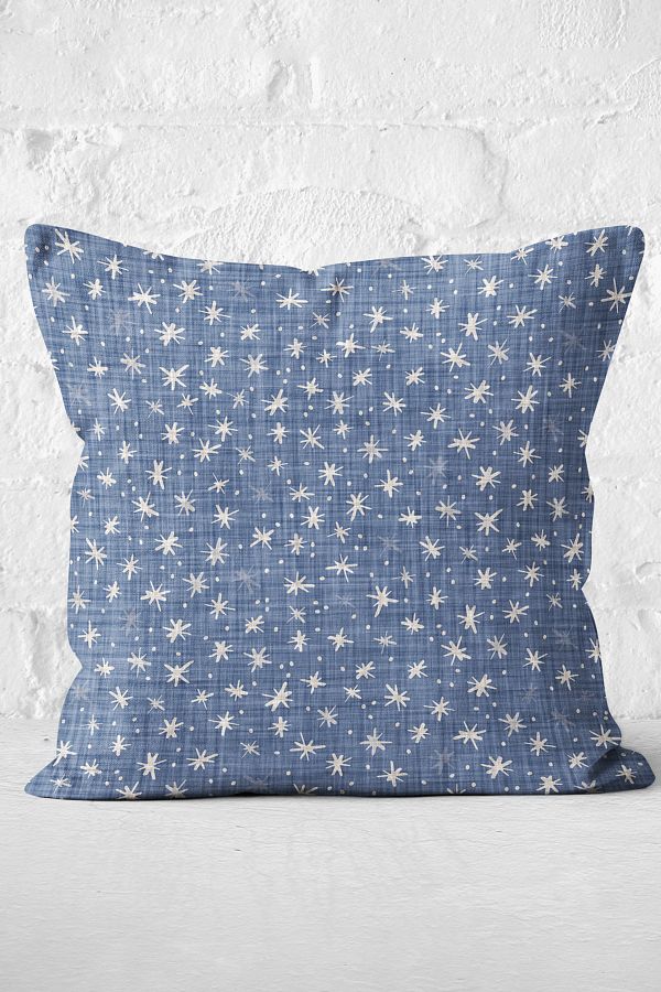 Denim floor pillow clearance