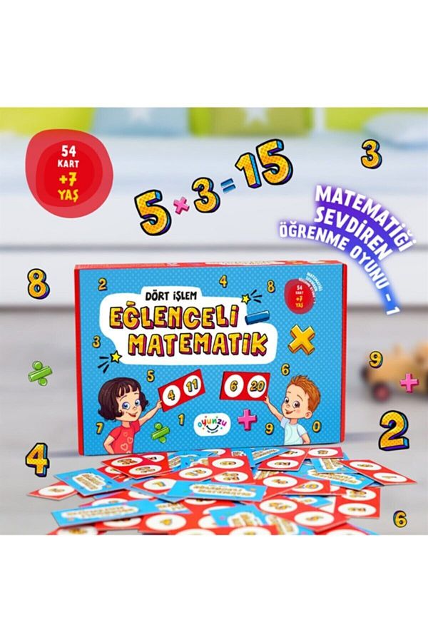 NT Handmade-4 Operations Math Game For Kids - Child And Mind Development Child Education 1