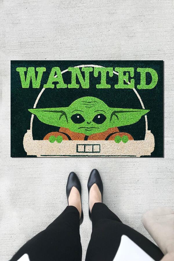 Monnhein Bebek Yoda Kapı Önü Paspası Dekoratif Dış Mekan/ev Içi/banyo/mutfak/yatak Odası/giriş Kapı Paspası