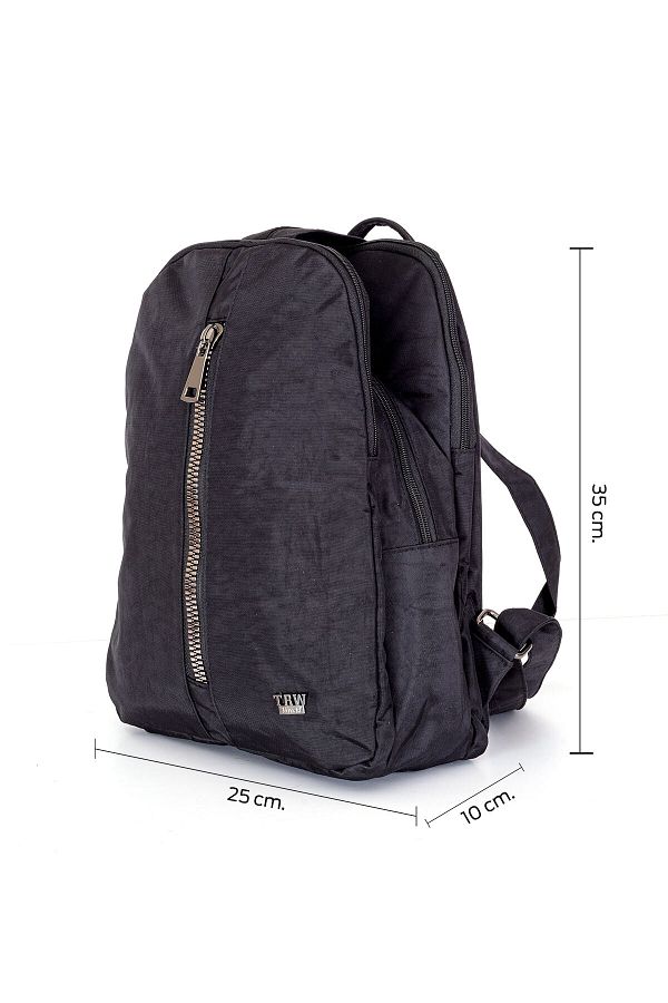 Solo Bag-Rucsac Crinkle Black pentru femei 1
