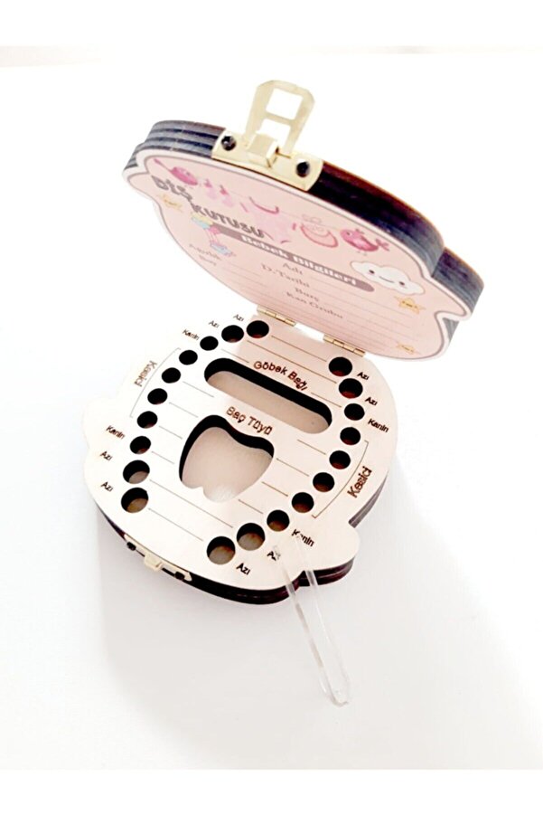 Genel Markalar Bebek Diş Kutusu Kız - Diş Albümü