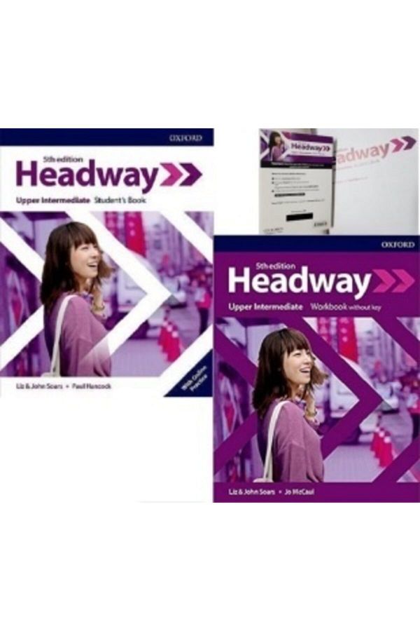OXFORD UNIVERSITY PRESS-Headway 5th Edition Upper-intermediate Students Book With Online Practice + Workbook Without Key 1