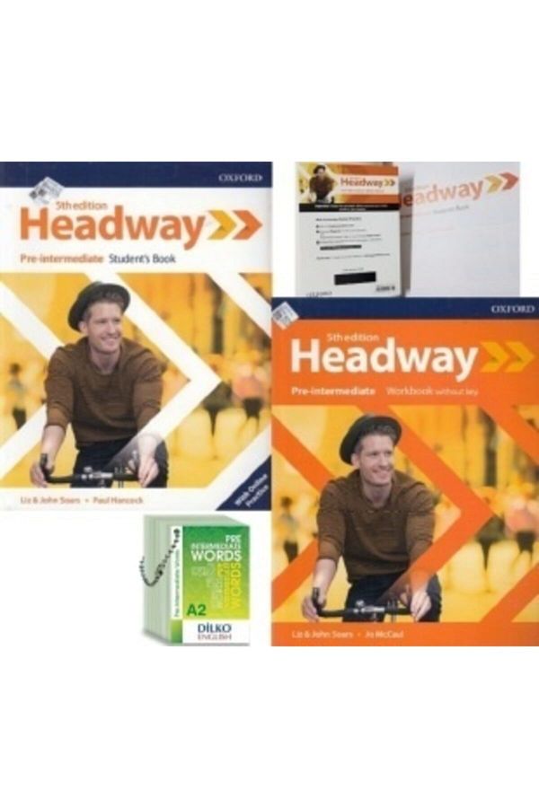 OXFORD UNIVERSITY PRESS-Headway 5th Edition Pre-intermediate Coded Set & Intermediate Words (Word Card B1) 1