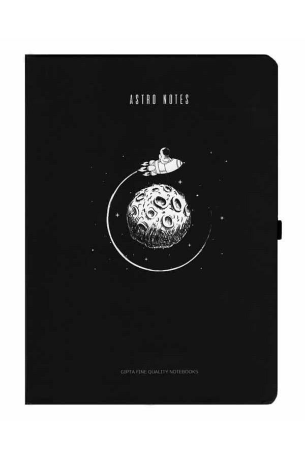 Gıpta-A5 120 Sheets Lined Notebook – Astronaut Walking in Space 1