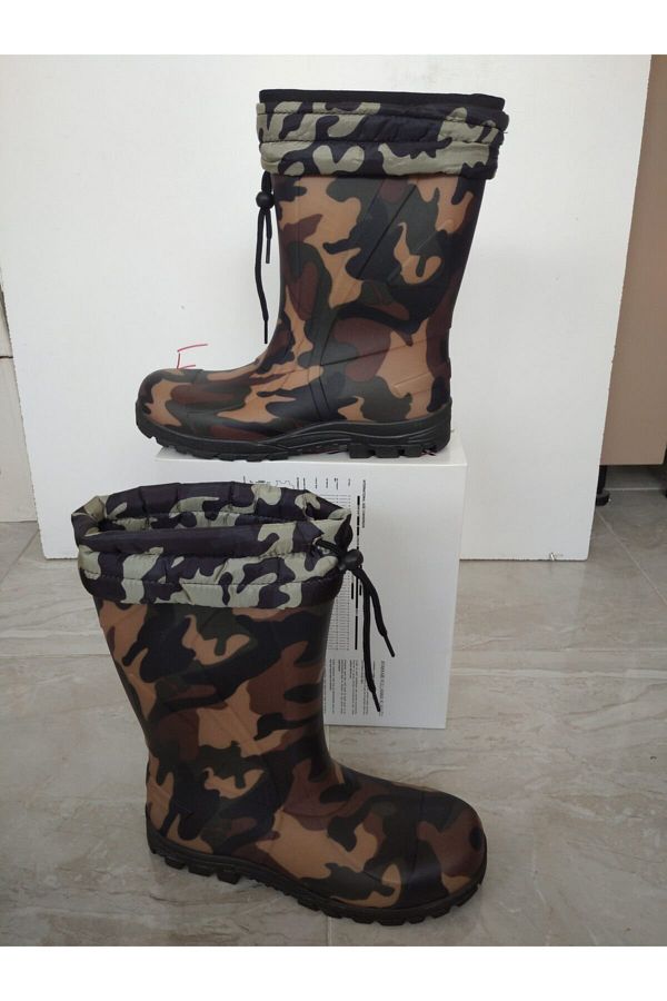Erciyes Hunting Boots Rain Snow Water Non Slip 4x4 Non Slip Sole Boots Trendyol