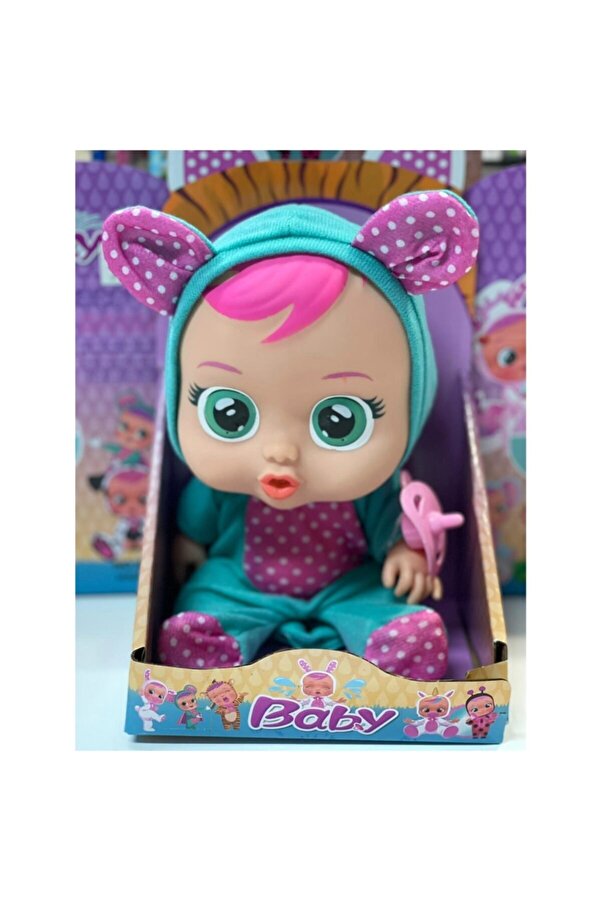 Cango Cry Babies Ağlayan Bebekler Sesli Emzikli Oyuncak Et Bebek