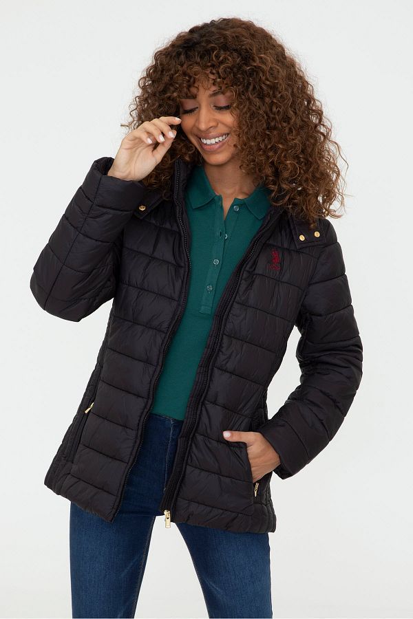 Us polo assn jacket hot sale women's