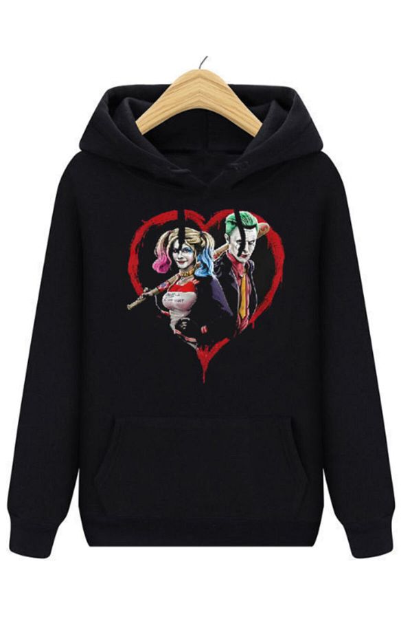 Joker and harley quinn sweatshirt deals