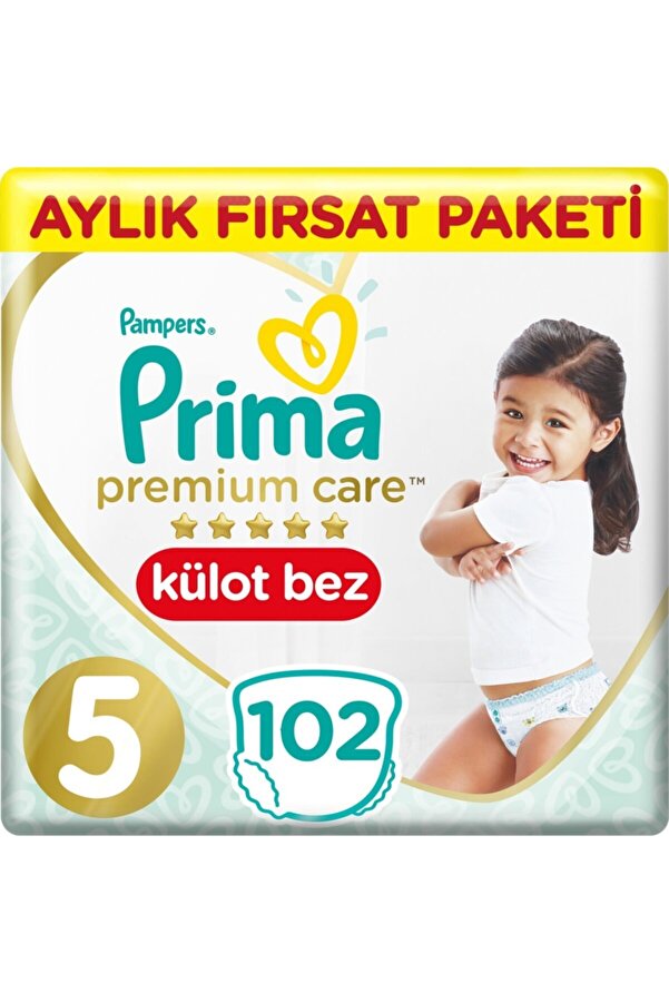Prima Premium Care Külot Bez 5 Numara 34*3 102 Adet