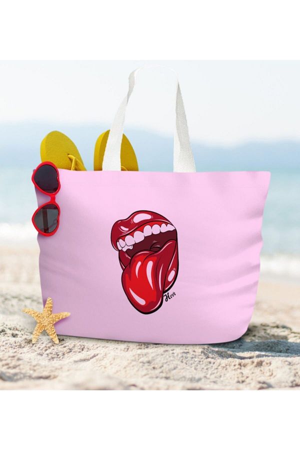 Powder beach bag cheap