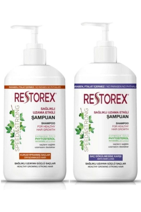 Restorex-1000 ml Extra Resistance Dry and Damaged Shampoo 1