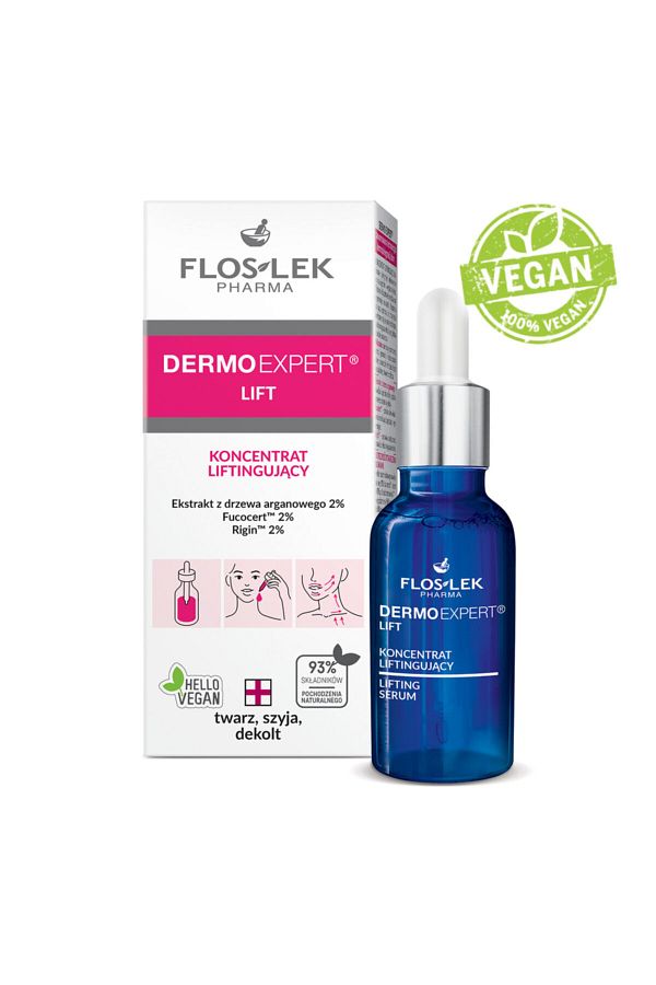 Floslek-Mature Skin Serum - Recovery and Moisturizer, with Fucocert and Condiment, 30 ml 1