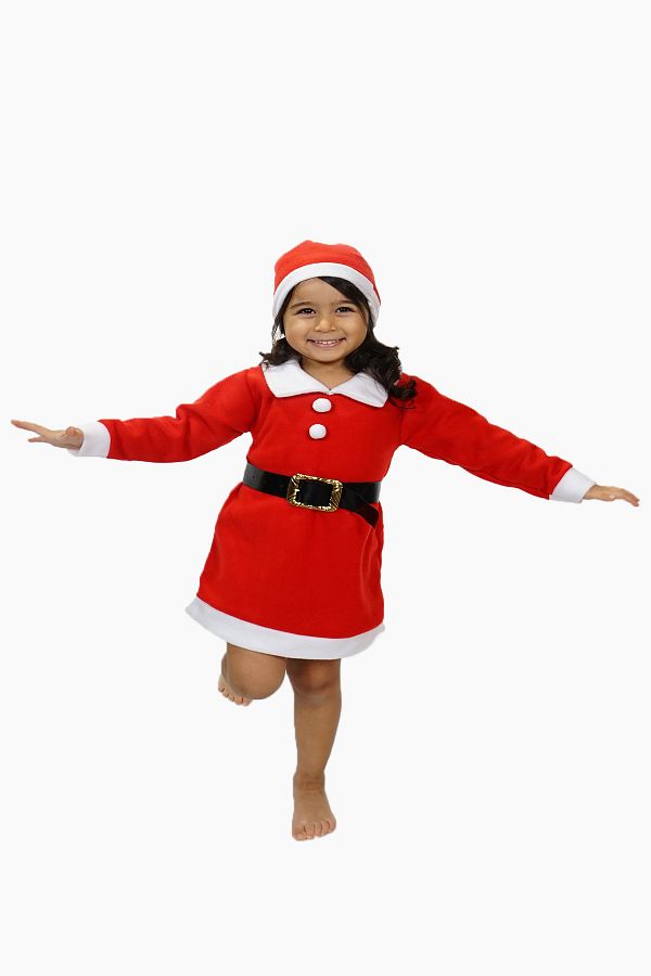 Costume santa claus girl best sale