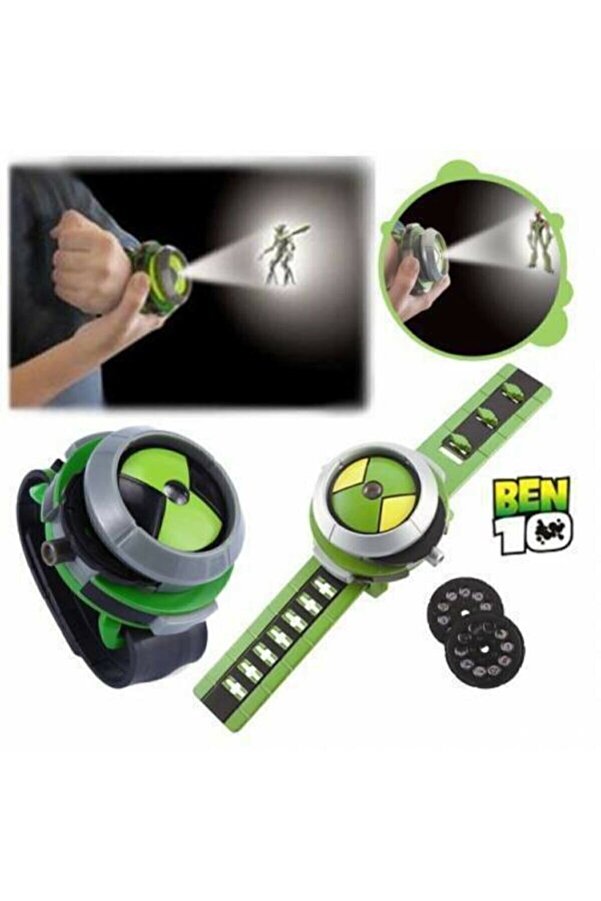 BEN10 Benten Omnitrix Saat Ben10 Projektörlü