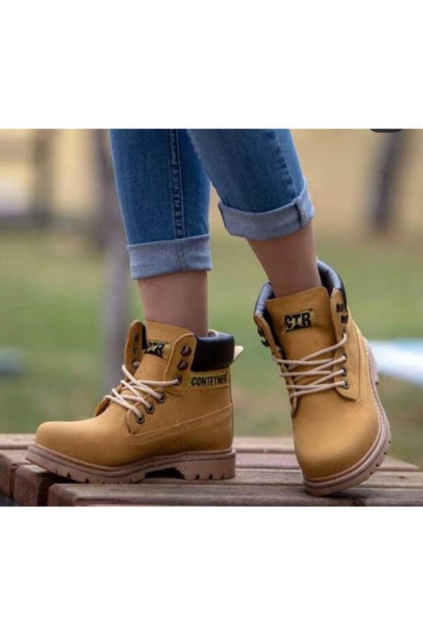 CONTEYNER-Camel Color Boots Sevgikundura 1