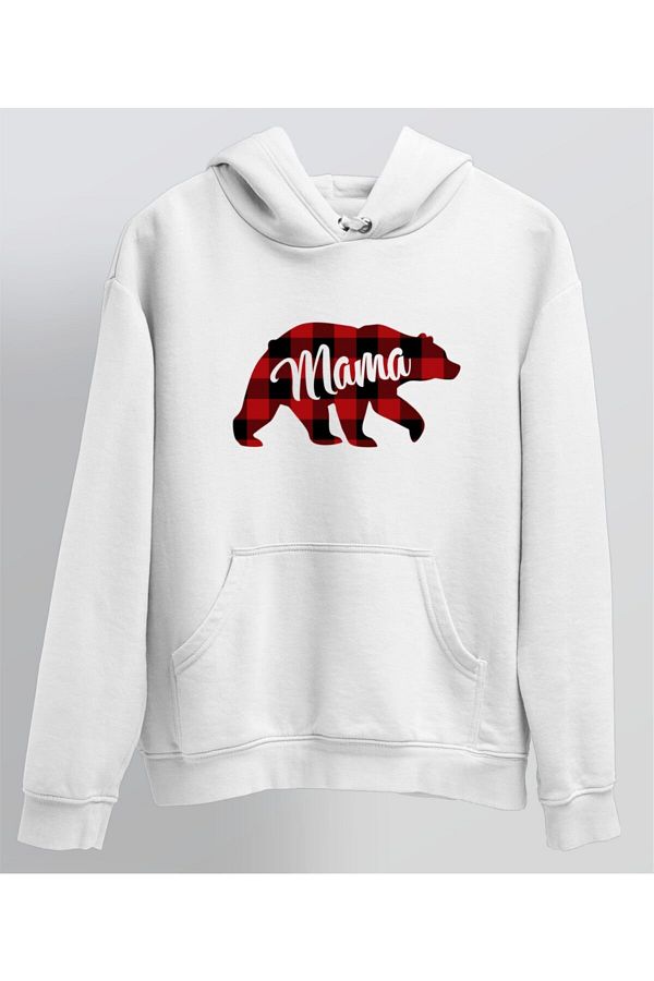 Mama bear flannel hoodie 2025