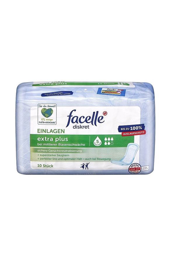 Facelle-Discrete Bladder Pad, Extra Plus 10 Pieces 1