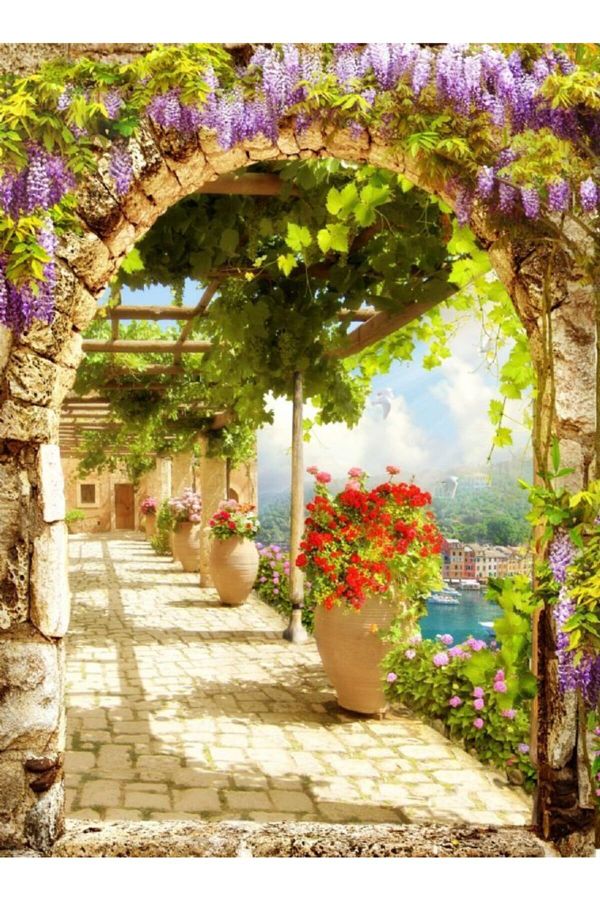 Nova Puzzle-Nova 1000 Piece Floral Belt Puzzle - 41013 1