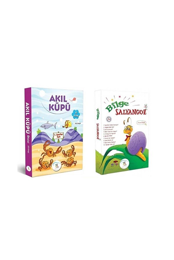 5 Renk Yayınları 1. Sınıf Hikaye Kitabı Seti 20 Kitap Akıl Küpü Bilge Salyangoz