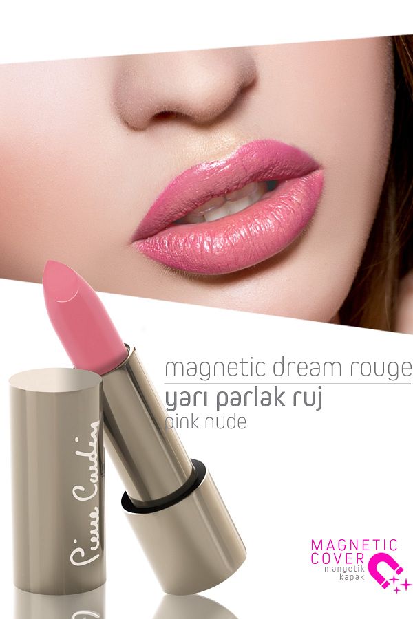 Pierre Cardin-Magnetic Dream Lipstick - Pink Nude - 247 1