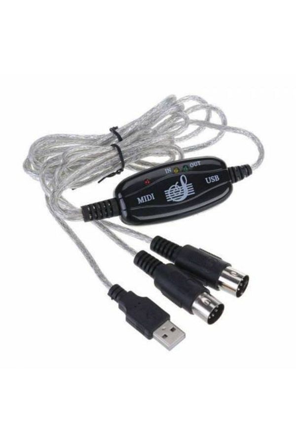 Platoon-USB Midi Cable USB to Midi Keyboard Piano Cable 1