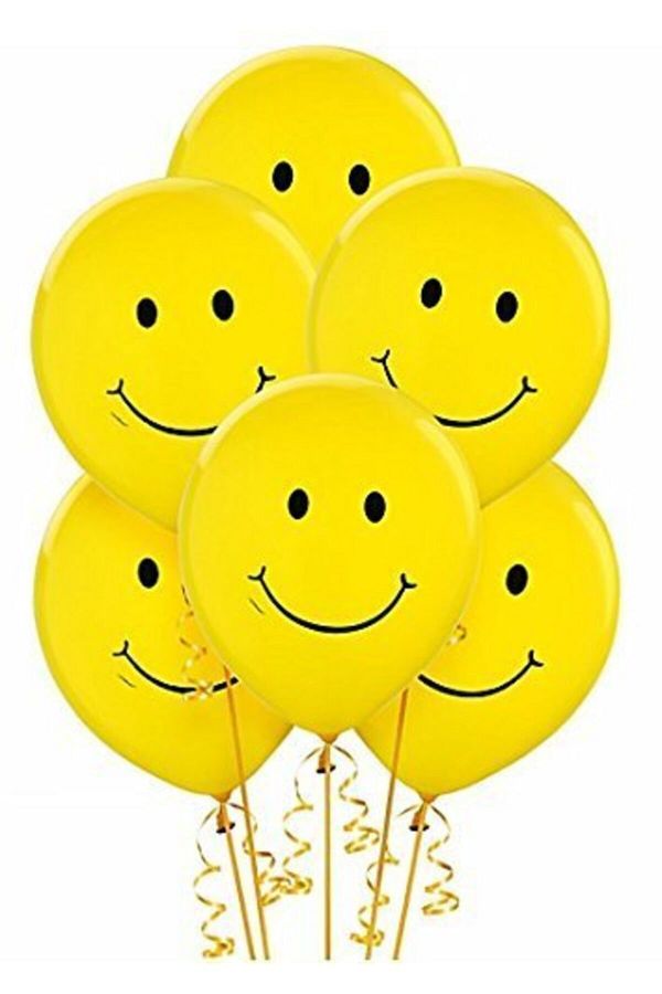 Partimarka-Smile Smiling Face Party Balloon 1