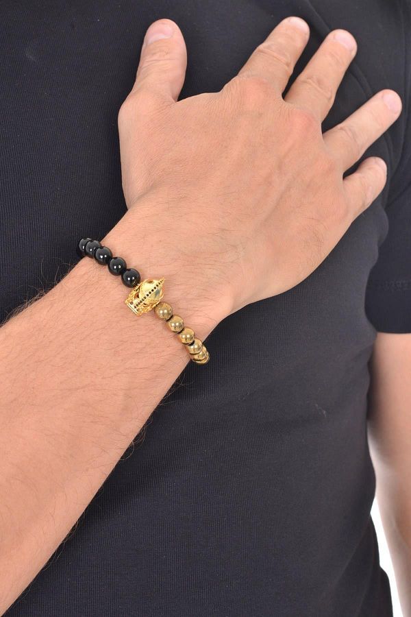 LABALABA-MEN'S NATURAL STONE BRACELET 1