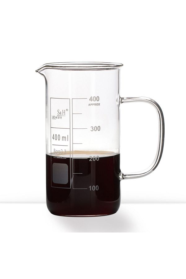 S&H Labware-Beaker Long Form with Handle 400 Ml 1