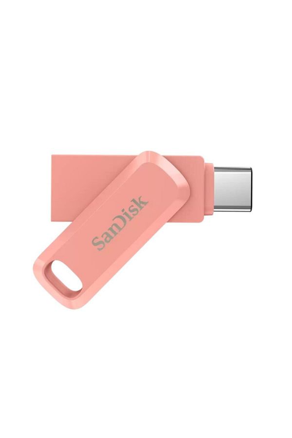 SanDisk-Ultra Dual Drive Go 128 جيجابايت Sdddc3-128g-g46pc USB Type-c ذاكرة USB العنبر 1
