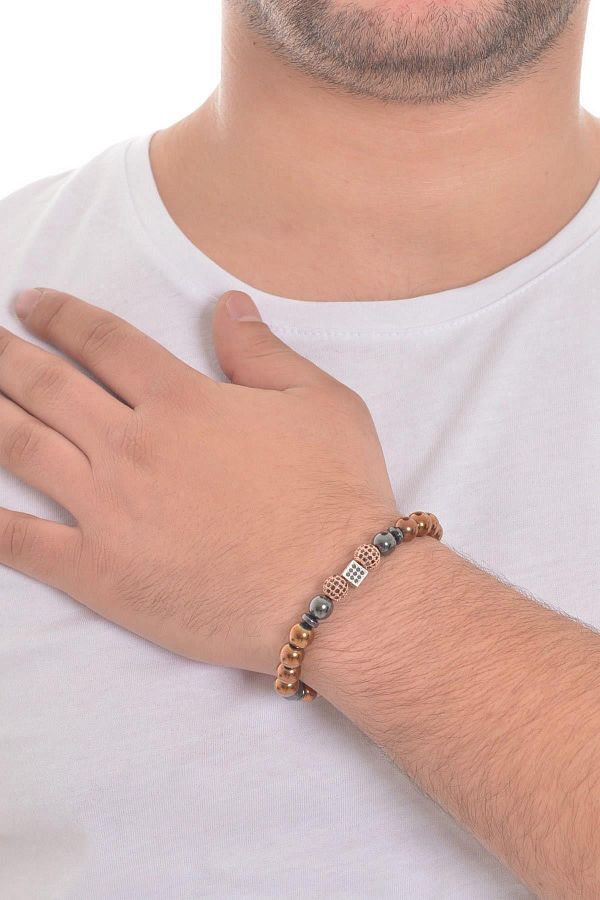 LABALABA-Men's Natural Bracelet - Stylish and Comfortable Design 1
