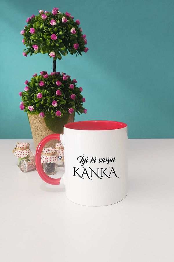 Hedizu-Happy You Kanka Kankaya Gift Mug Cup Red 1