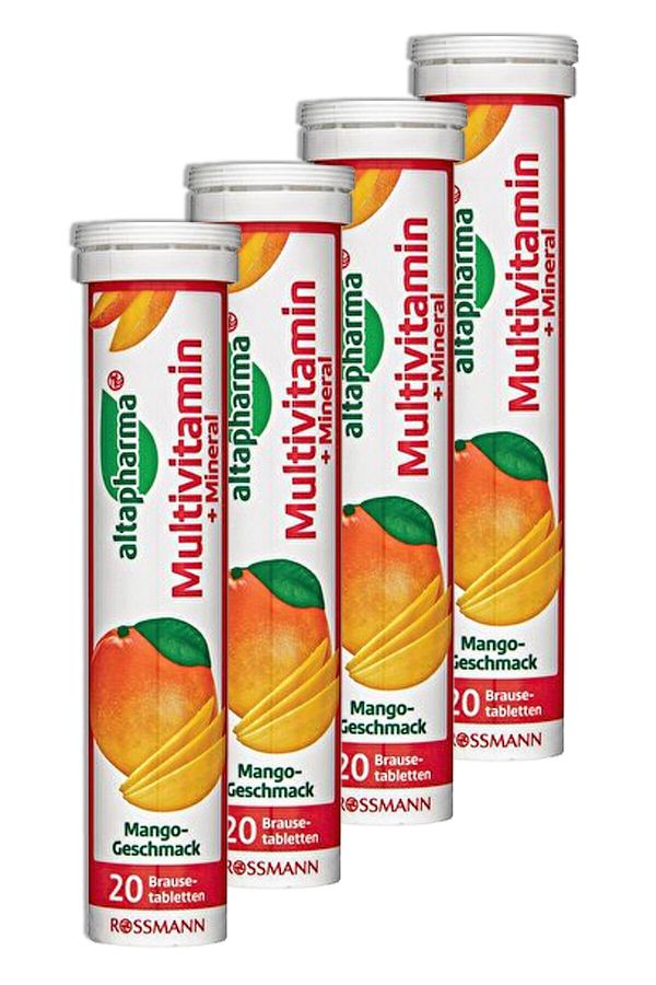 Altapharma-Melting Tablets in Water - Set of 20 Multivitamins and Minerals (4 Pieces) 1