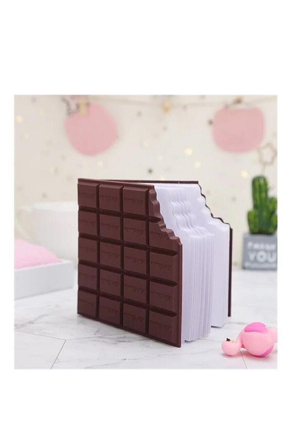 Jetcom-Scented Wonderful Square Patterned Chocolate Notebook 1