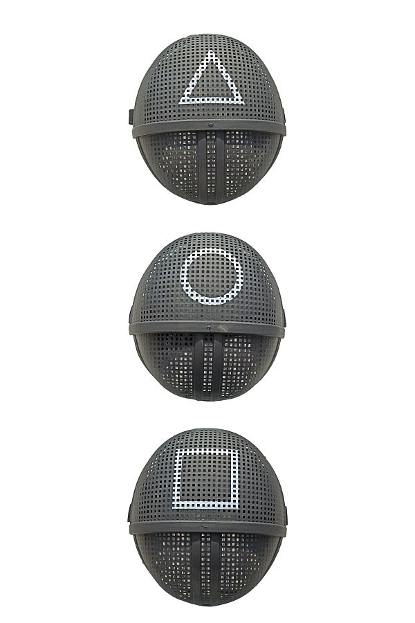 PopŞeker-Squid Game 3-Piece Mask Set Squid Game Game Mask 1
