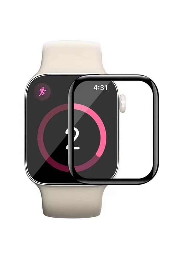 Microcase-Black Watch 7 41mm - Compatible Full Covering Curved Screen Protector 3D Pet Film 1