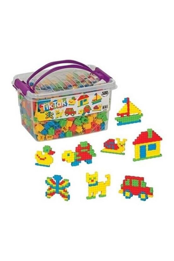 Dede Oyuncak 500 Piece Tick Tock Lego Set Trendyol