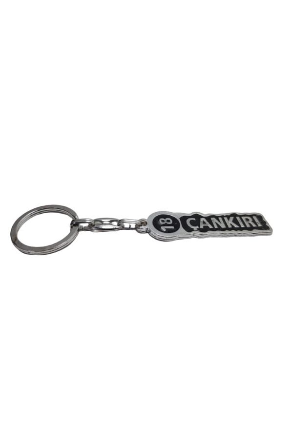FERMAN HEDİYELİK-Steel Plate Keychain - Çankırı 18 1