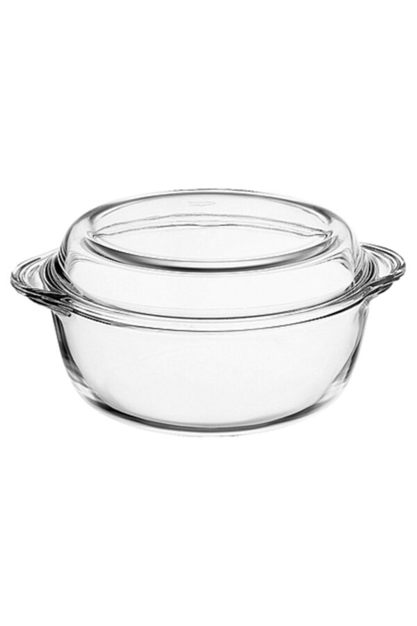 Paşabahçe-59023 Pyrex Round Pot with Lid 1