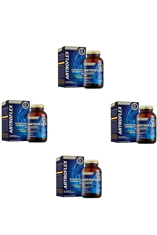 Nutraxin-Artroflex 90 Tabletsx4 with 5 Active Components 1