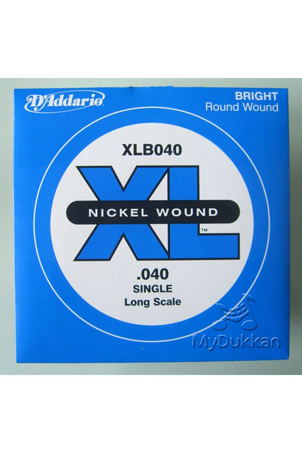 Daddario-D'Addario Nickel Wound Single Long Scale .040 - Single Strings Bass Guitar Single Strings 1
