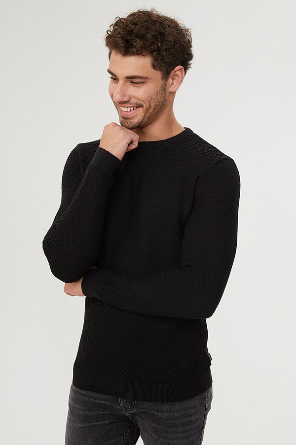 Loft Men s Black Sweater Trendyol