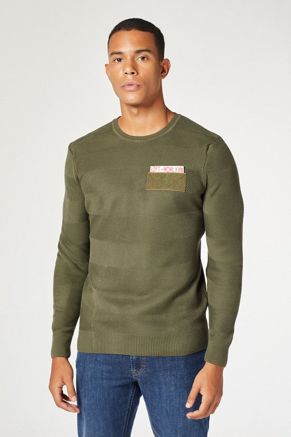 Loft Men s Green Sweater Trendyol